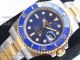 Perfect Replica VR MAX Rolex Submariner 18k Gold 2-Tone Oyster Band Blue Bezel 40mm Watch (4)_th.jpg